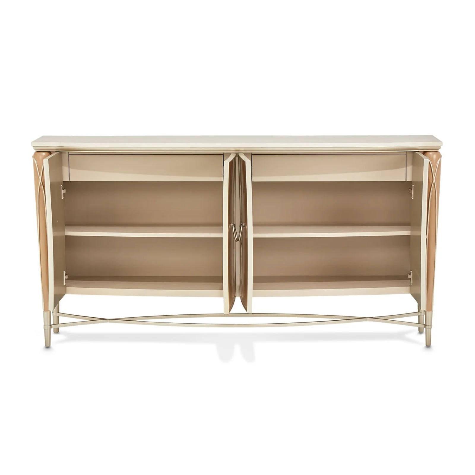Michael Amini Villa Cherie Caramel Sideboard - Image 6