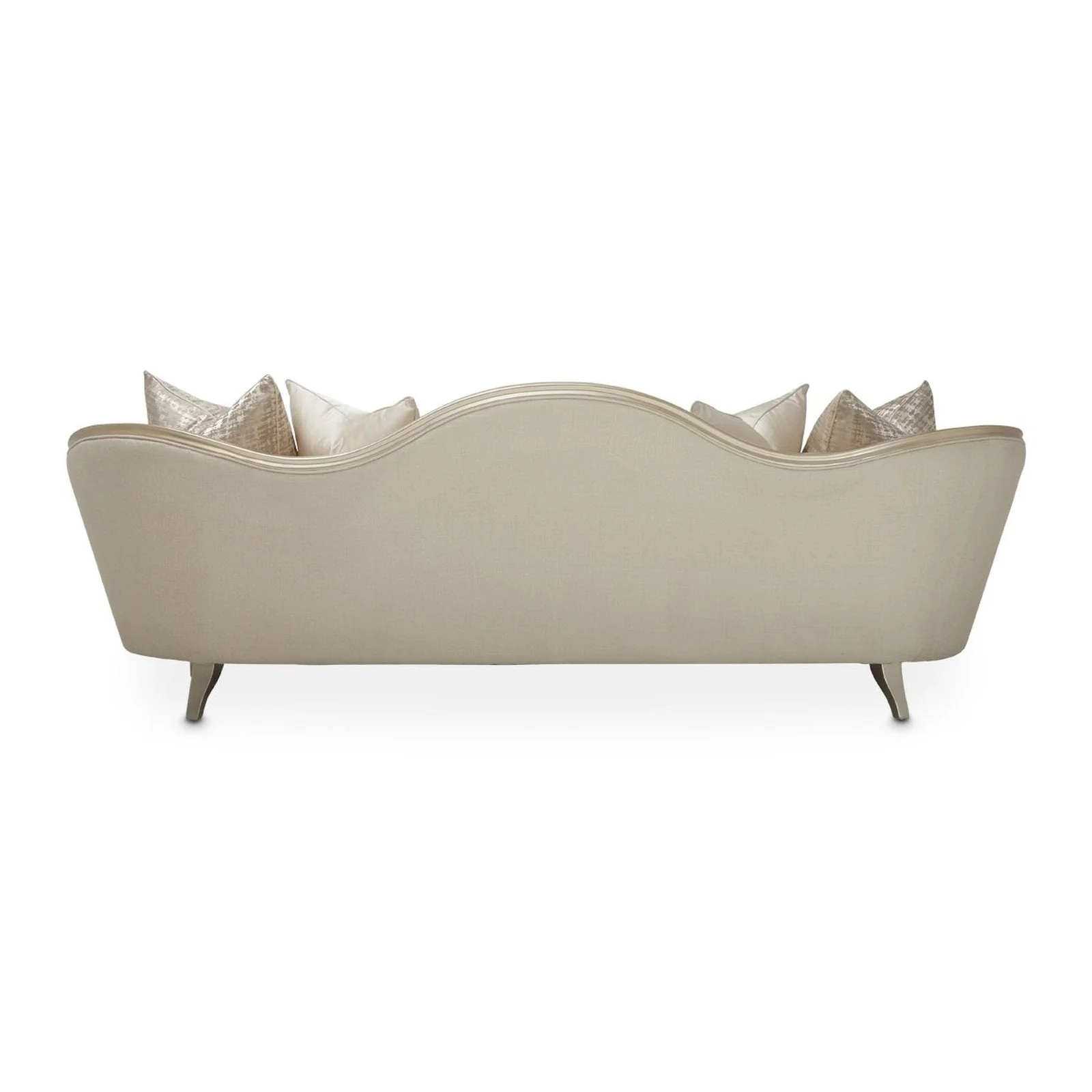 Michael Amini Villa Cherie Caramel Sofa - Image 6