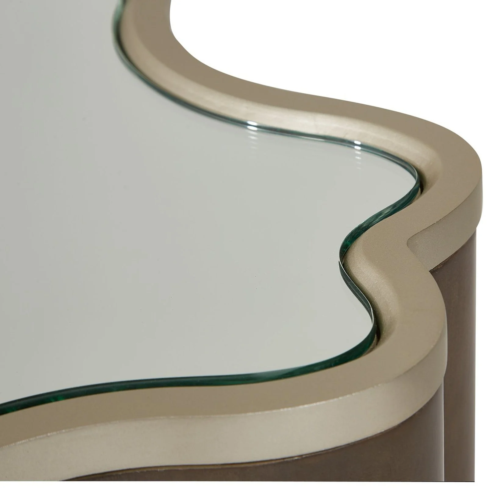 Michael Amini Villa Cherie Hazelnut Side Table - Image 10