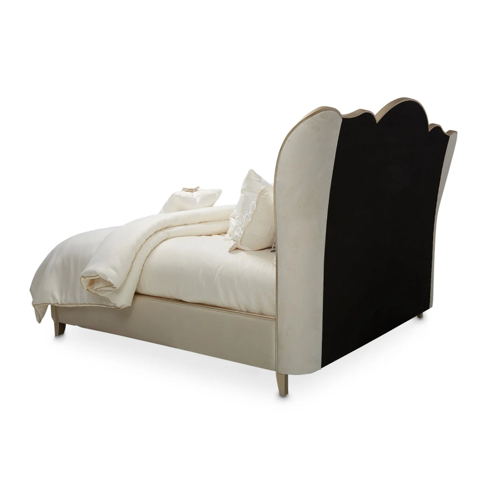 Michael Amini Villa Cherie Tufted Upholstered Bed - Image 6