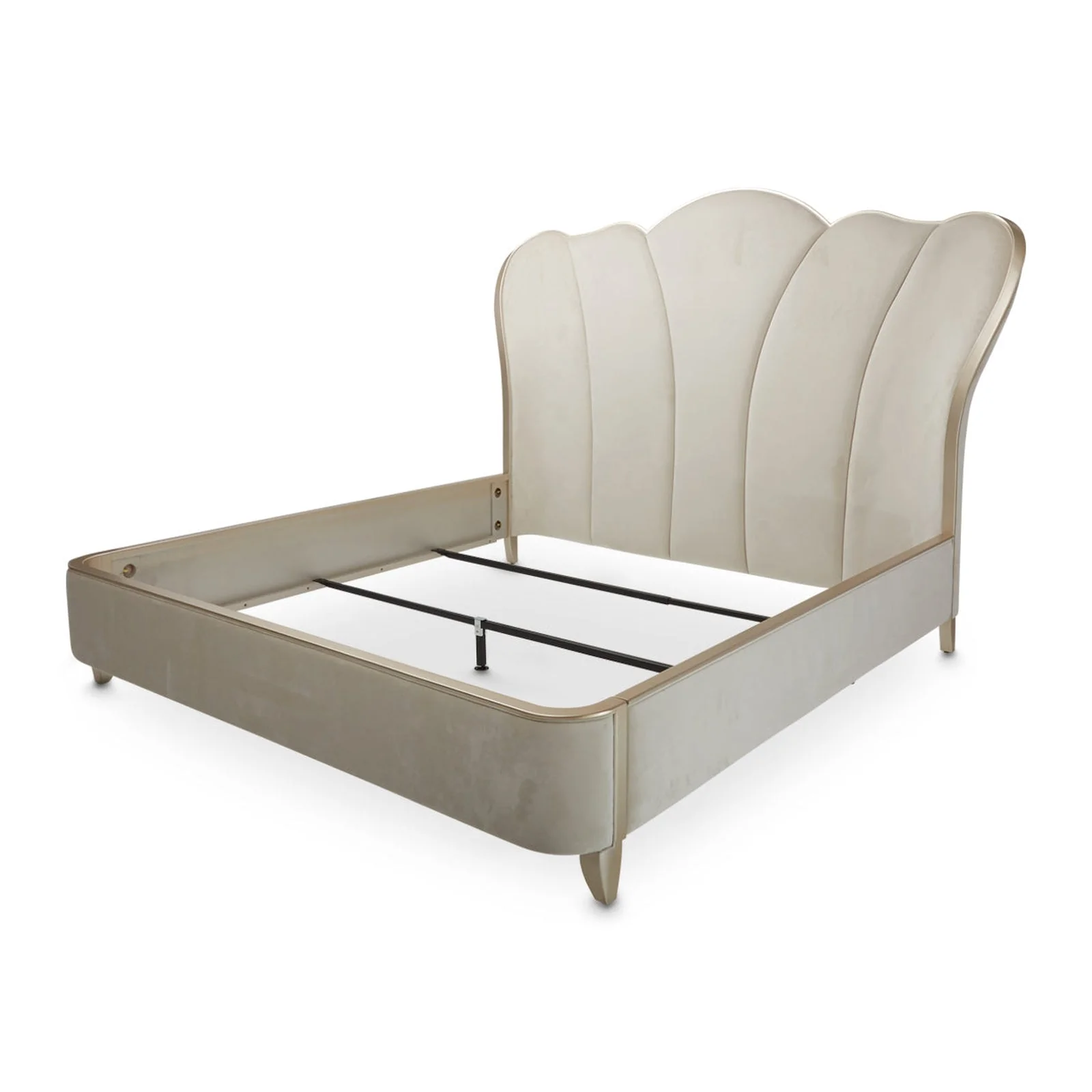 Michael Amini Villa Cherie Tufted Upholstered Bed - Image 7