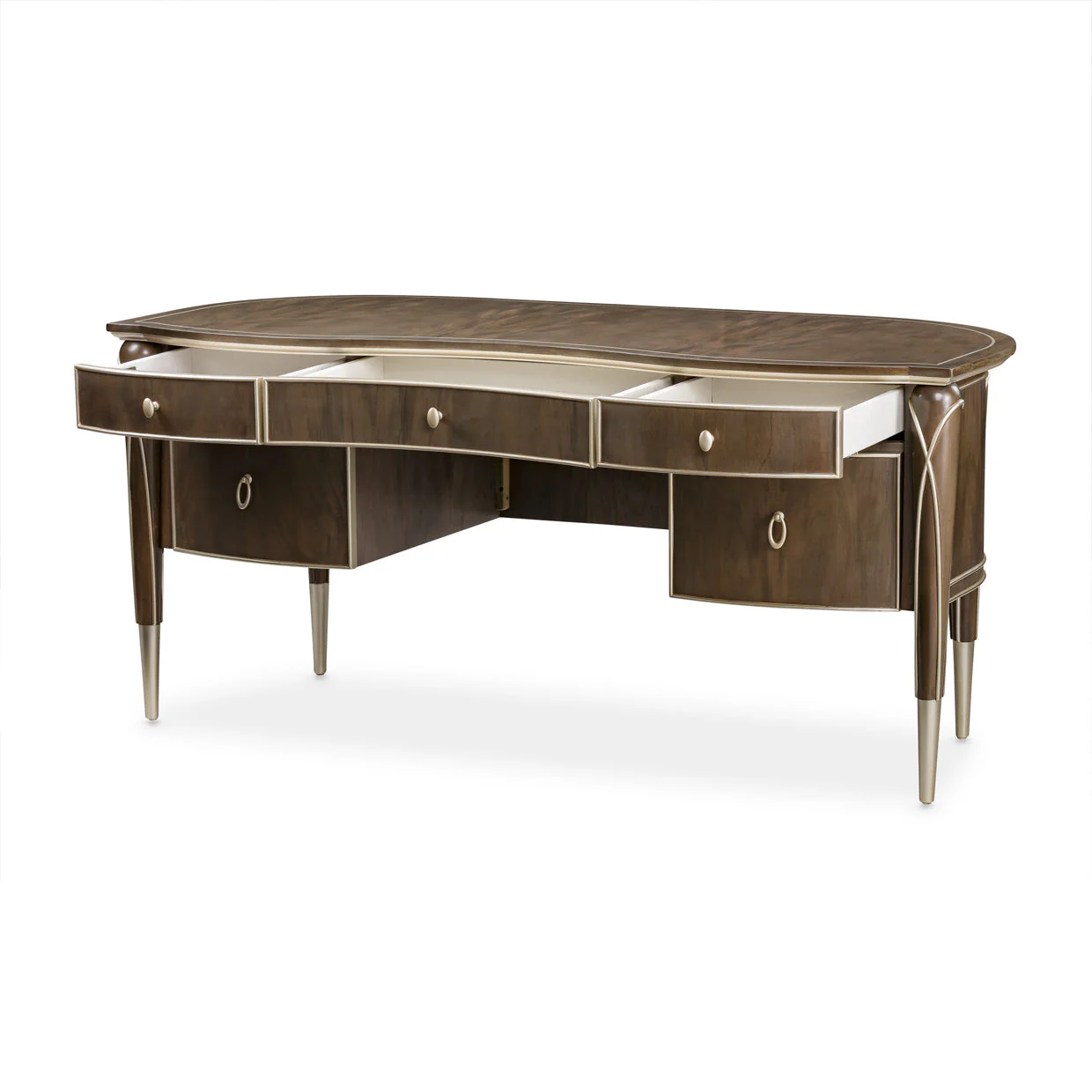 Michael Amini Villa Cherie Hazelnut Desk - Image 10