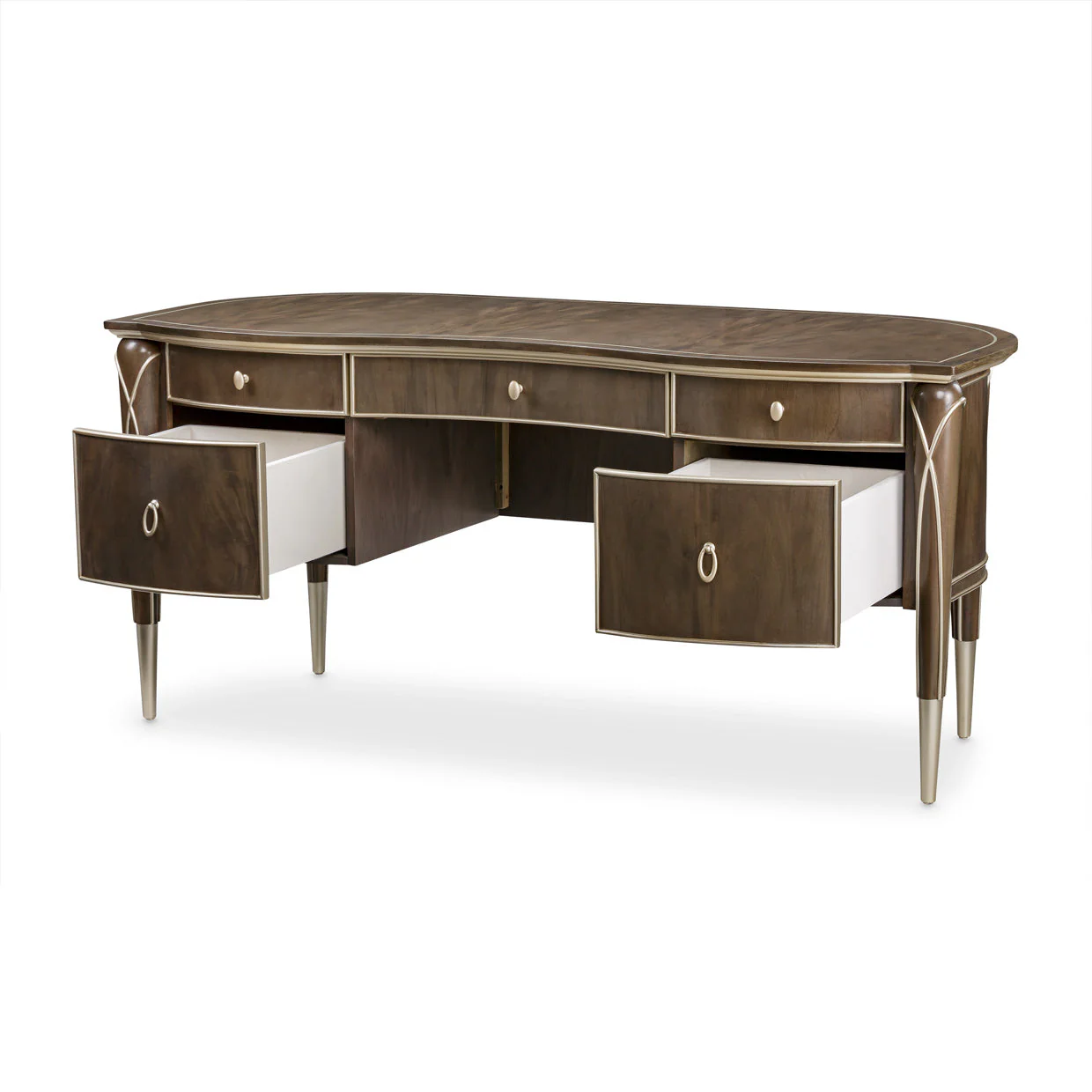 Michael Amini Villa Cherie Hazelnut Desk - Image 11