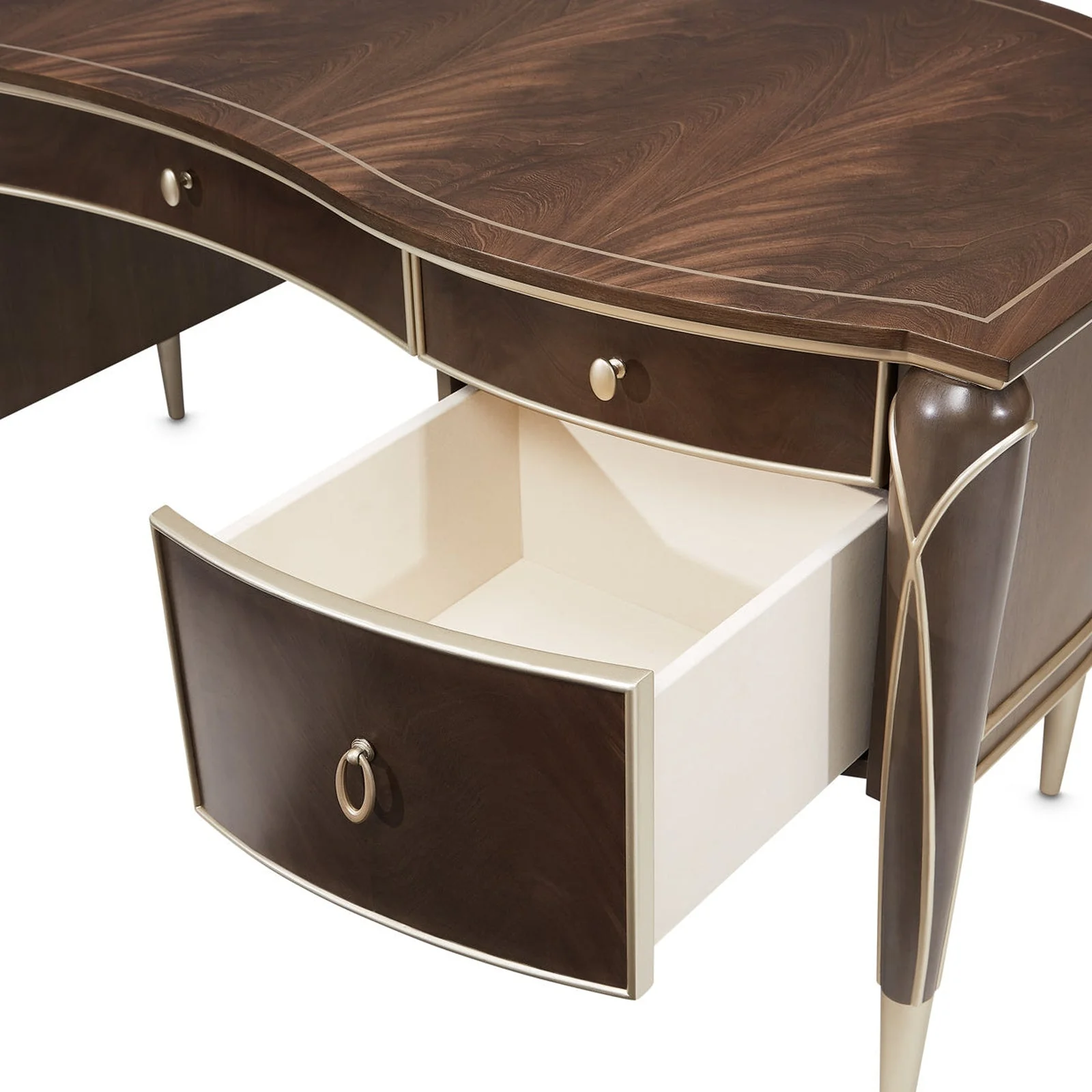 Michael Amini Villa Cherie Hazelnut Desk - Image 16