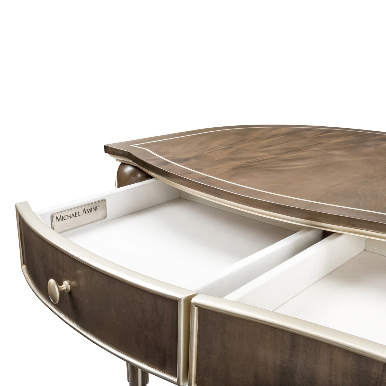 Michael Amini Villa Cherie Hazelnut Desk - Image 17