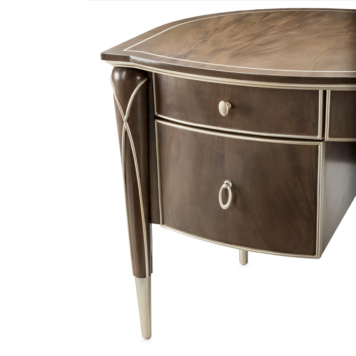 Michael Amini Villa Cherie Hazelnut Desk - Image 21