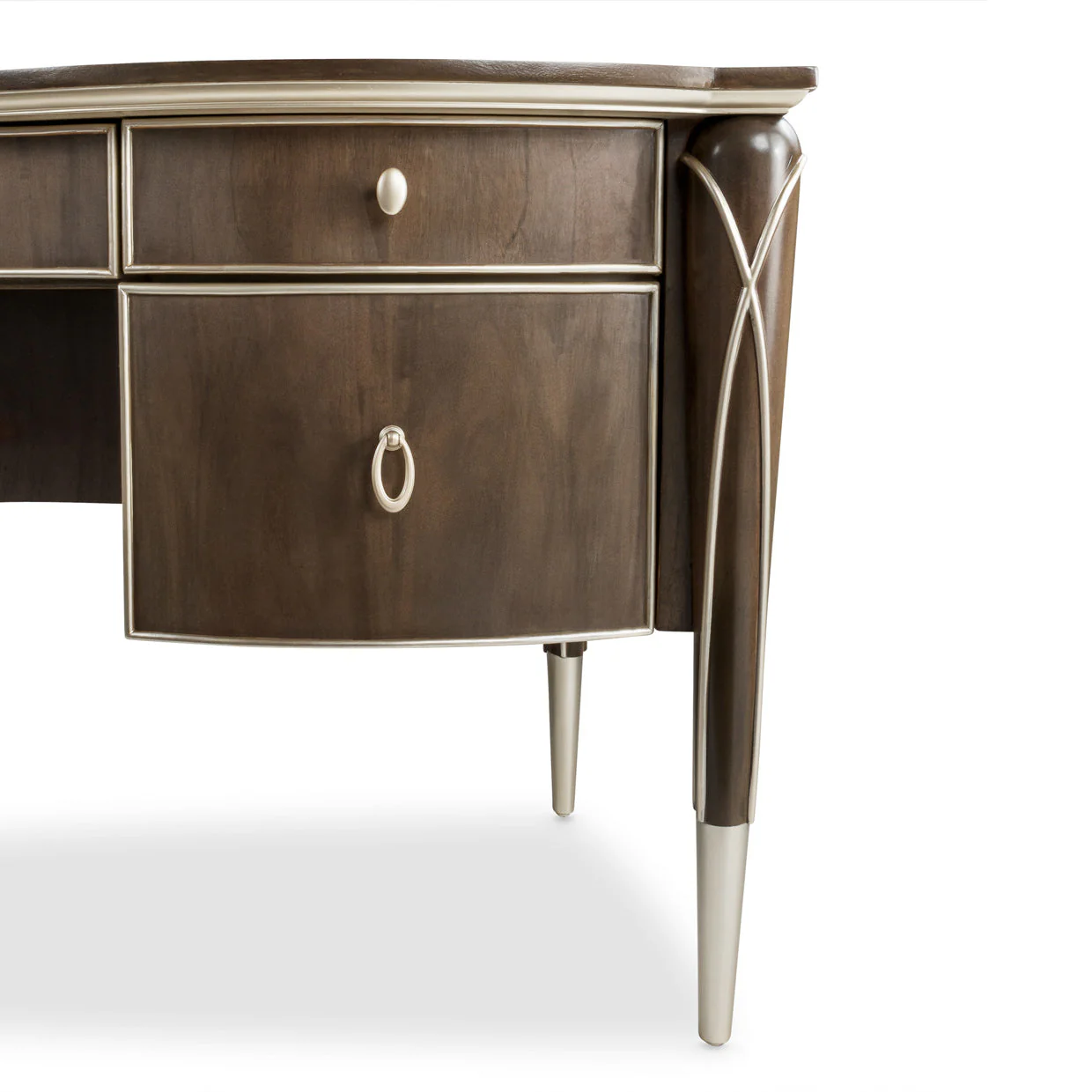 Michael Amini Villa Cherie Hazelnut Desk - Image 22