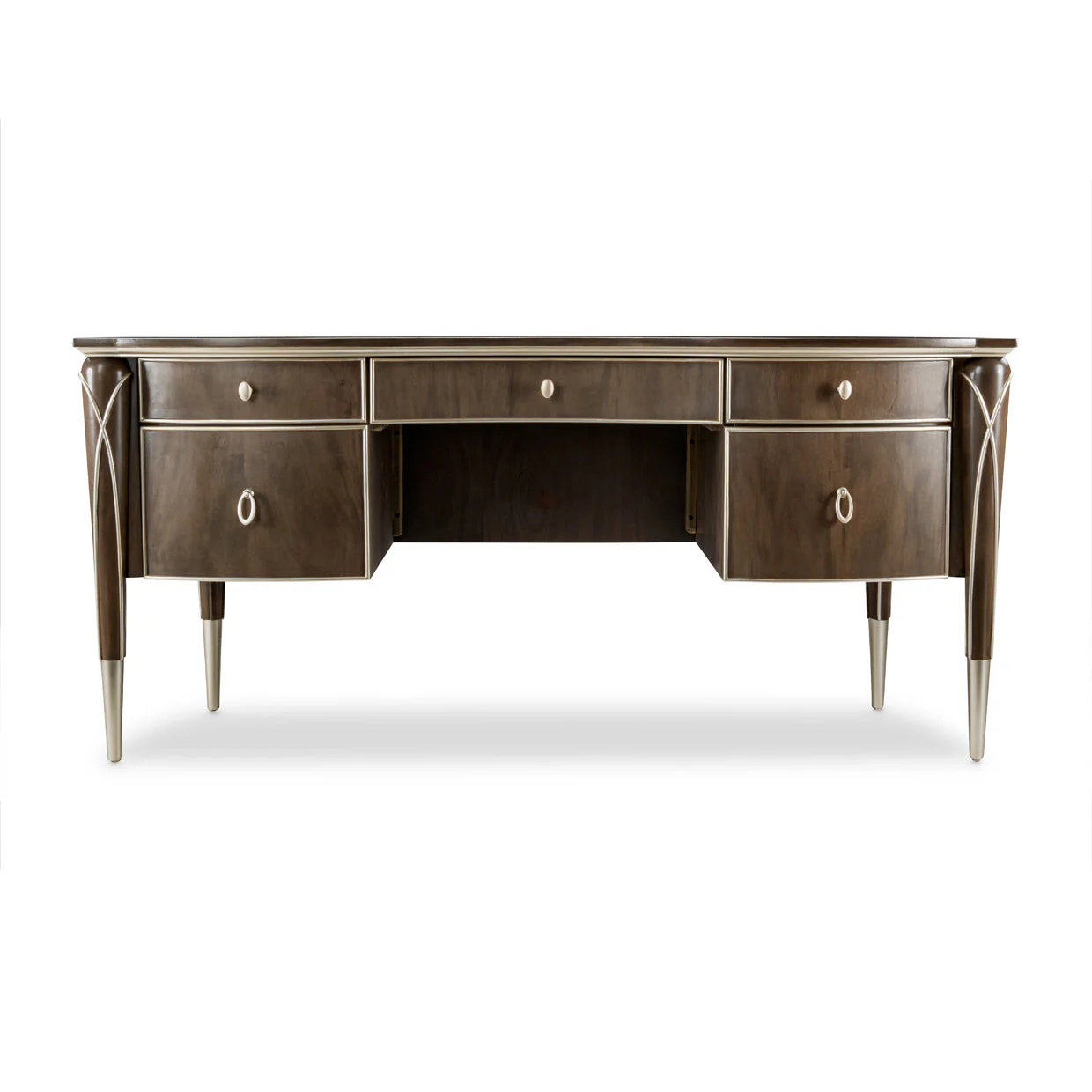 Michael Amini Villa Cherie Hazelnut Desk - Image 3