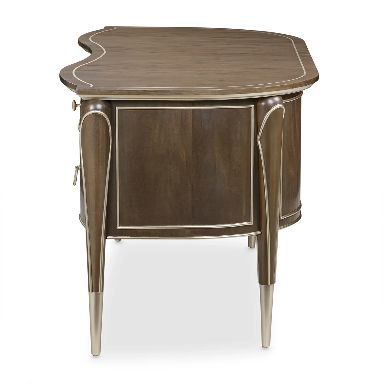 Michael Amini Villa Cherie Hazelnut Desk - Image 5