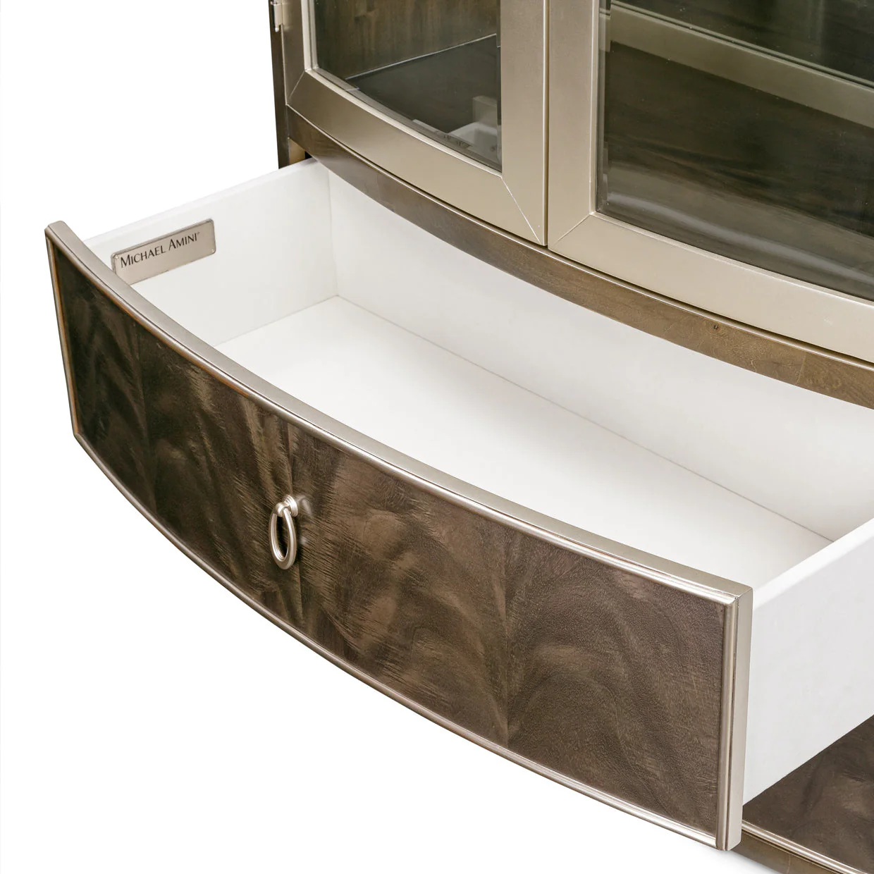 Michael Amini Villa Cherie Hazelnut Display Cabinet - Image 12