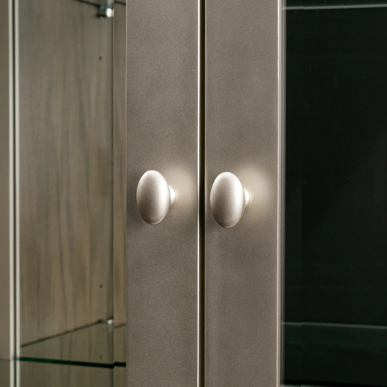 Michael Amini Villa Cherie Hazelnut Display Cabinet - Image 19