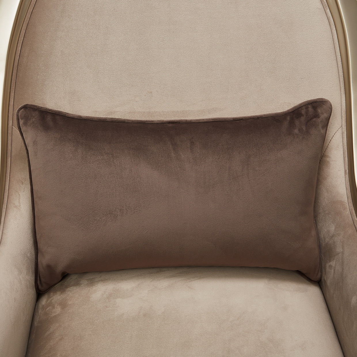 Michael Amini Villa Cherie Hazelnut Accent Chair - Image 13