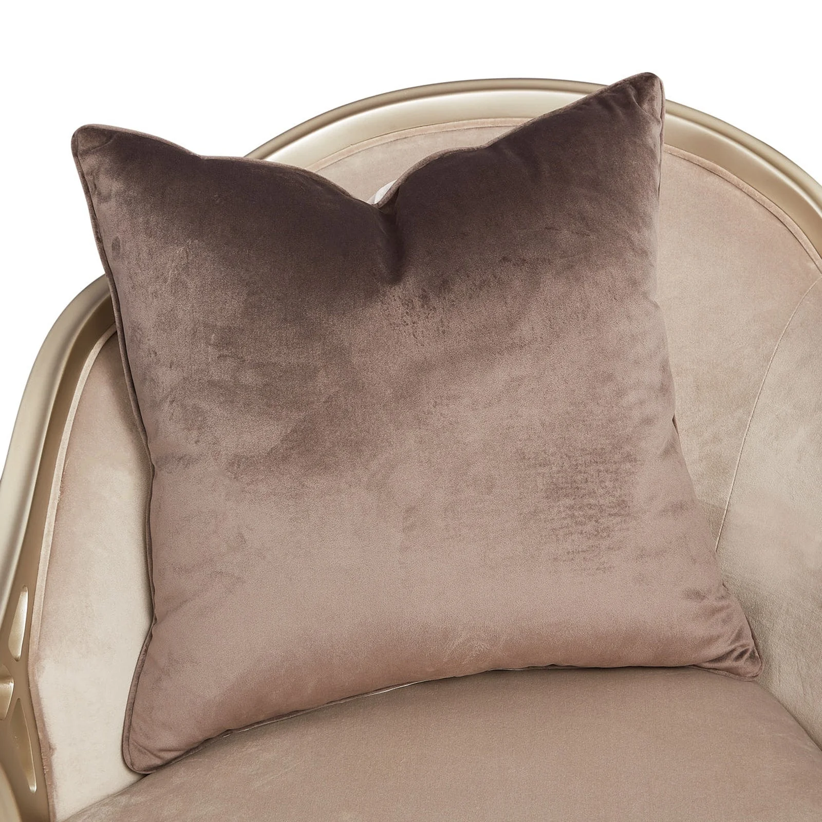 Michael Amini Villa Cherie Hazelnut Chaise - Image 12
