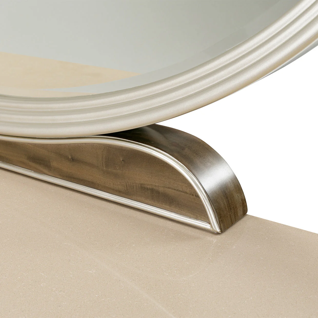 Michael Amini Villa Cherie Hazelnut Dresser Mirror - Image 11