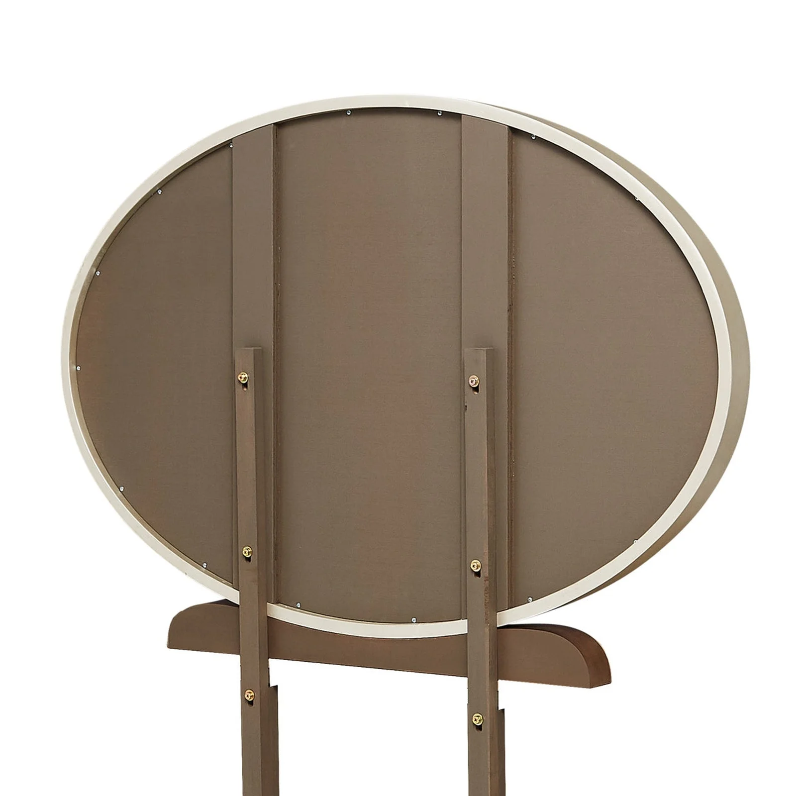 Michael Amini Villa Cherie Hazelnut Dresser Mirror - Image 4