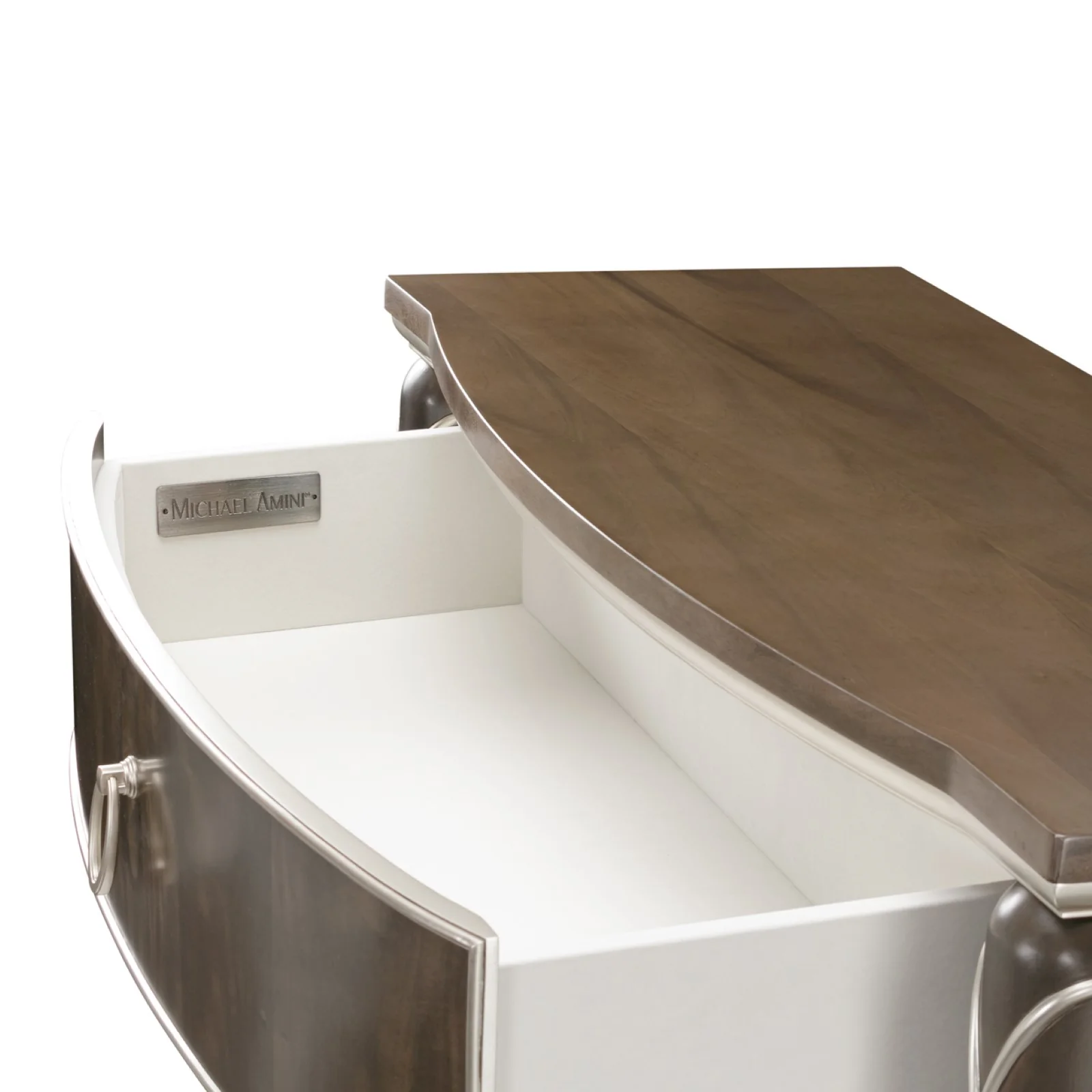 Michael Amini Villa Cherie Highboy Chest - Hazelnut - Image 4