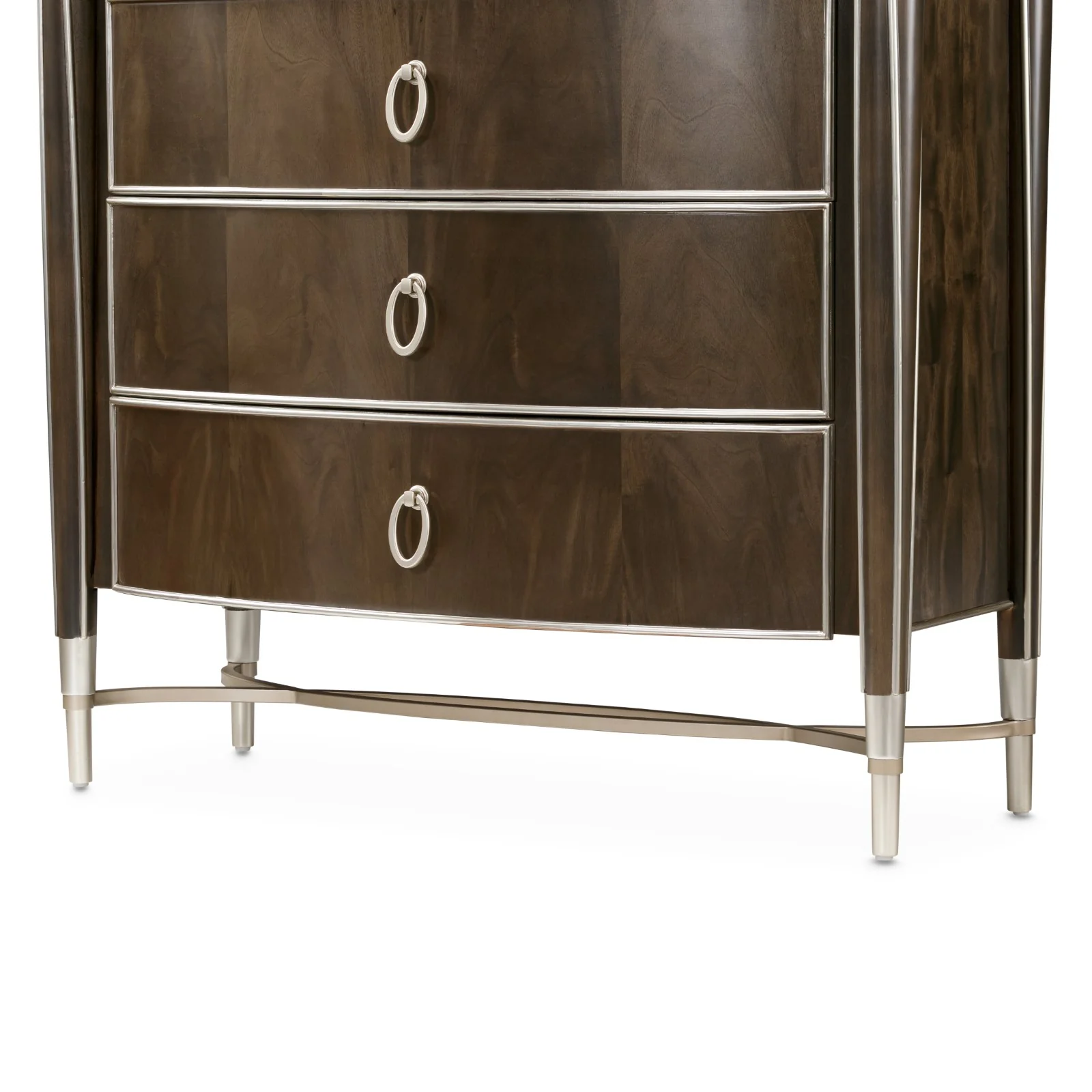 Michael Amini Villa Cherie Highboy Chest - Hazelnut - Image 7