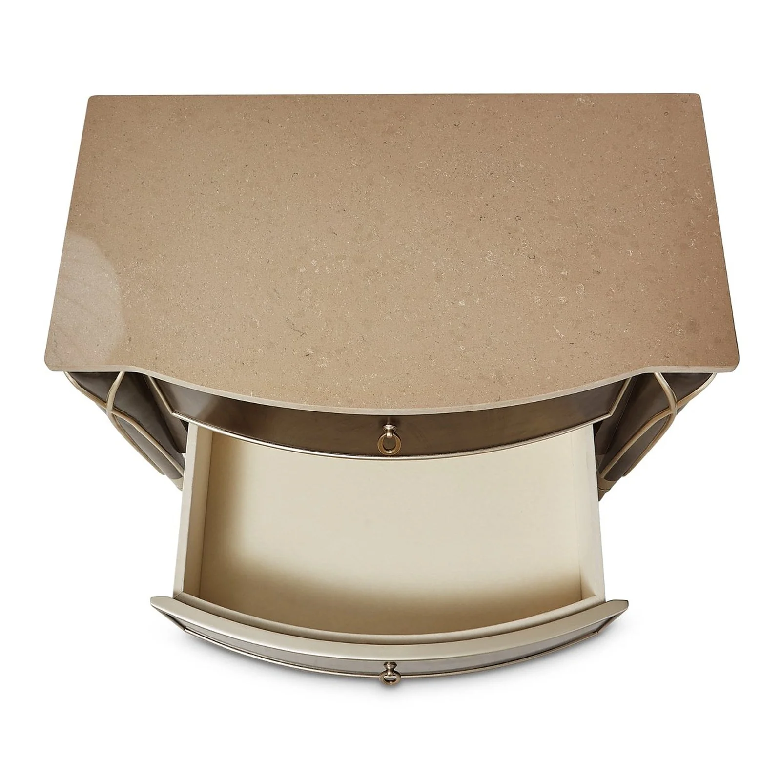 Michael Amini Villa Cherie Hazelnut Nightstand - Image 11