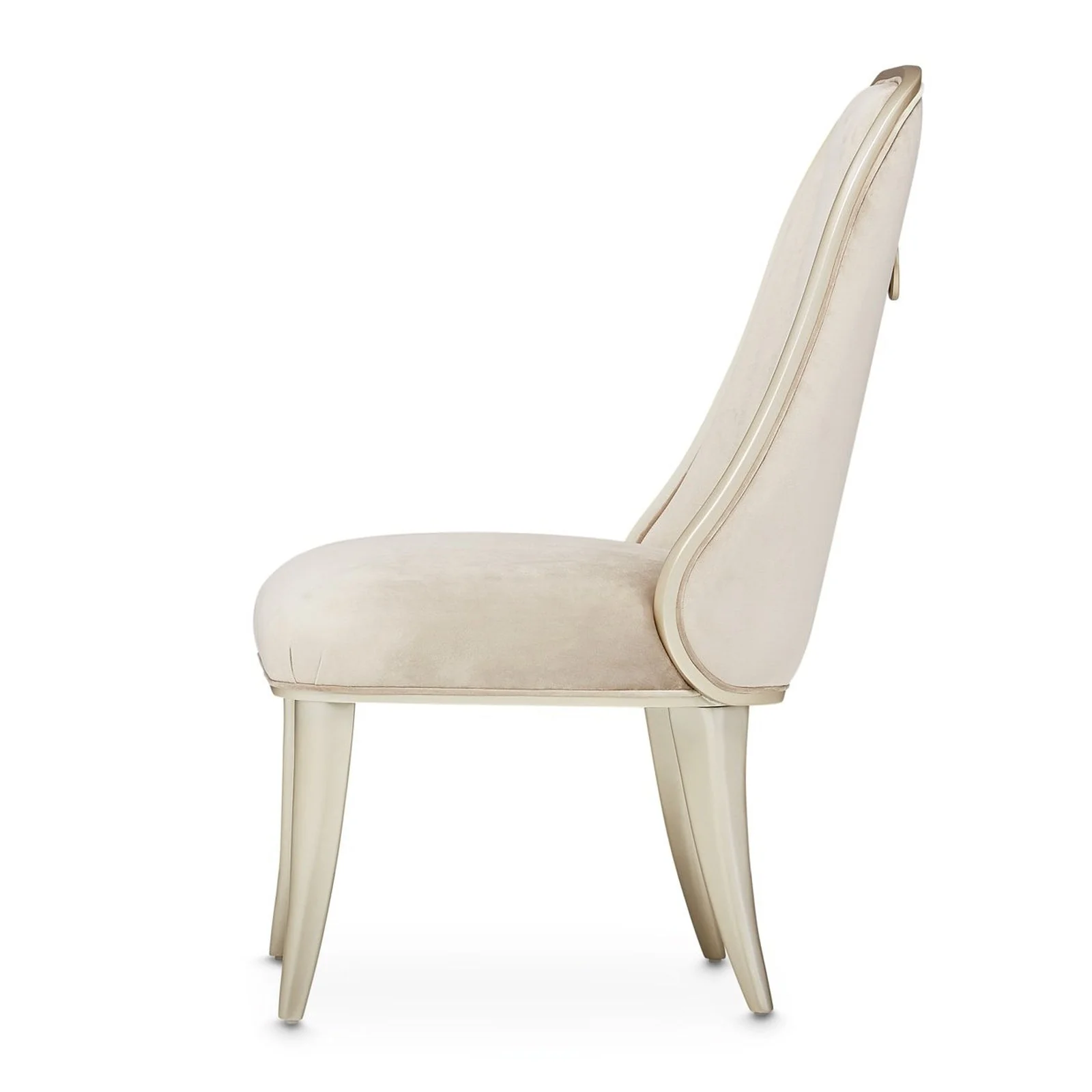 Michael Amini Villa Cherie Hazelnut Dining Side Chair - Set of 2 - Image 10