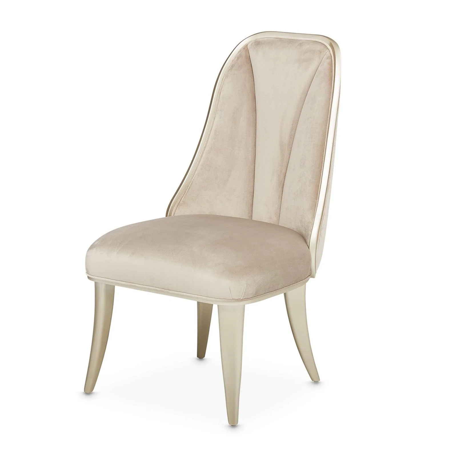 Michael Amini Villa Cherie Hazelnut Dining Side Chair - Set of 2 - Image 11