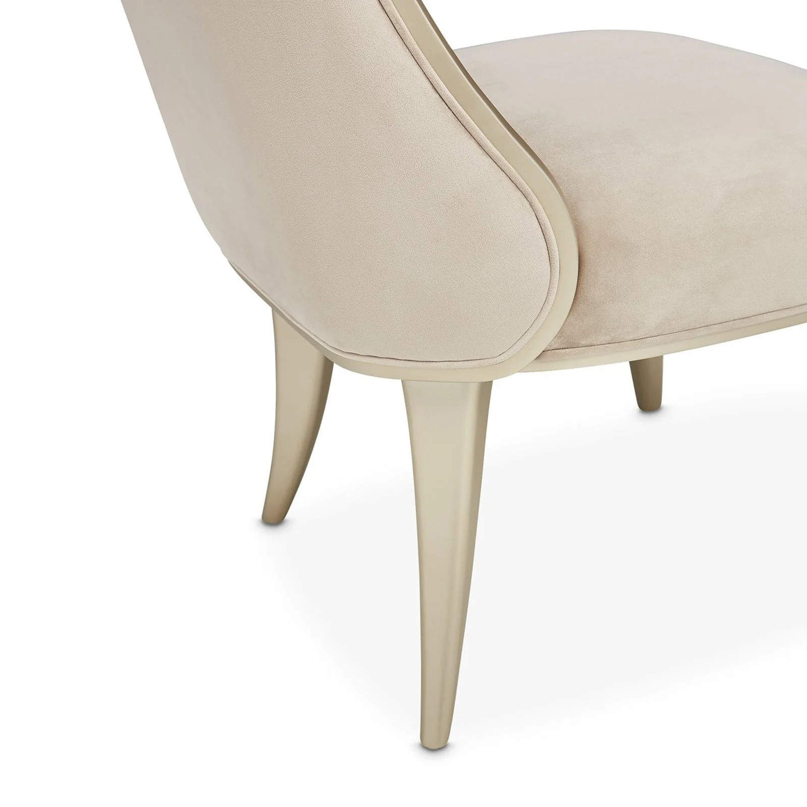 Michael Amini Villa Cherie Hazelnut Dining Side Chair - Set of 2 - Image 12