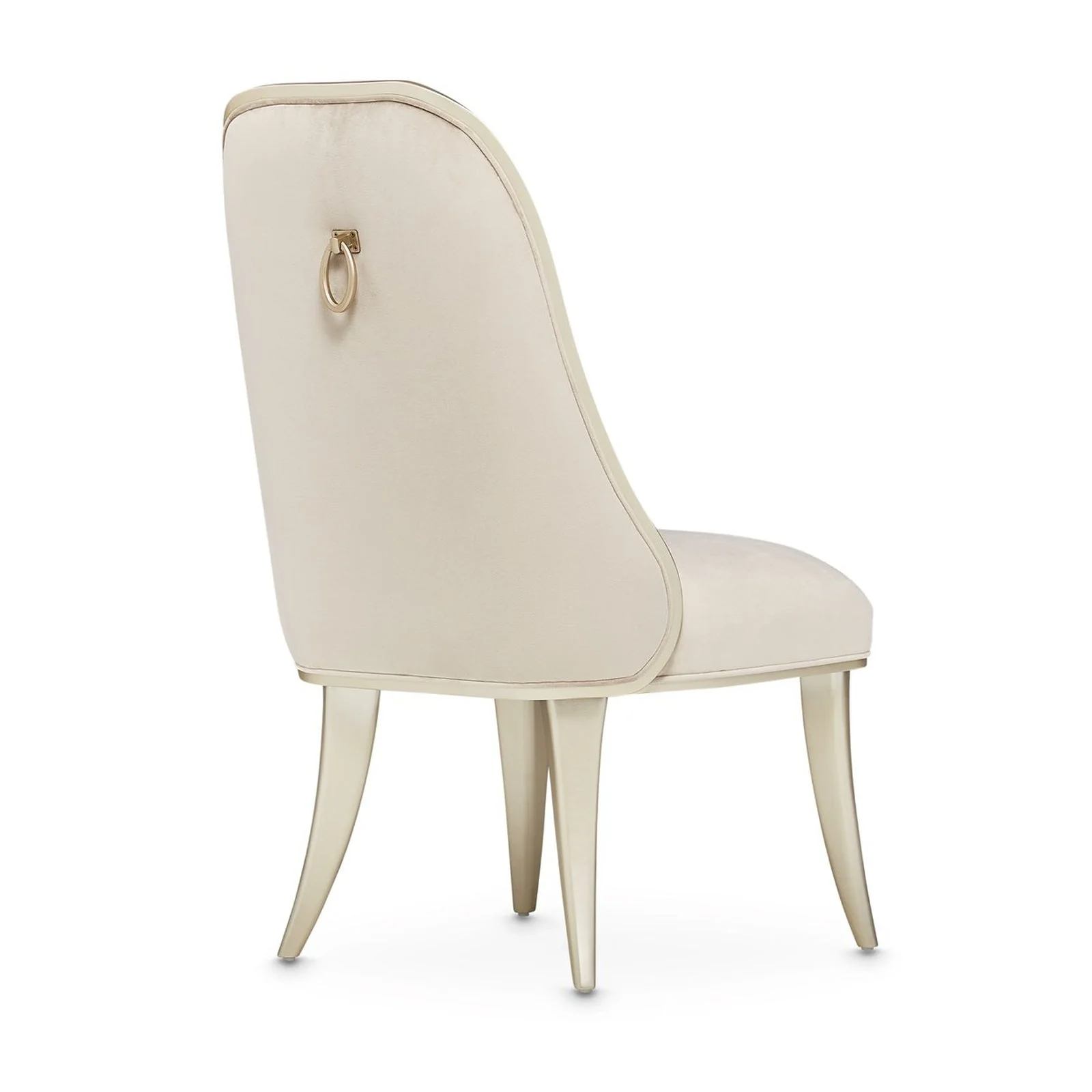 Michael Amini Villa Cherie Hazelnut Dining Side Chair - Set of 2 - Image 7