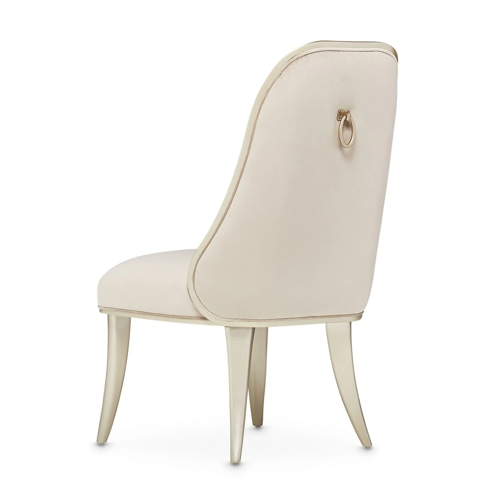 Michael Amini Villa Cherie Hazelnut Dining Side Chair - Set of 2 - Image 9