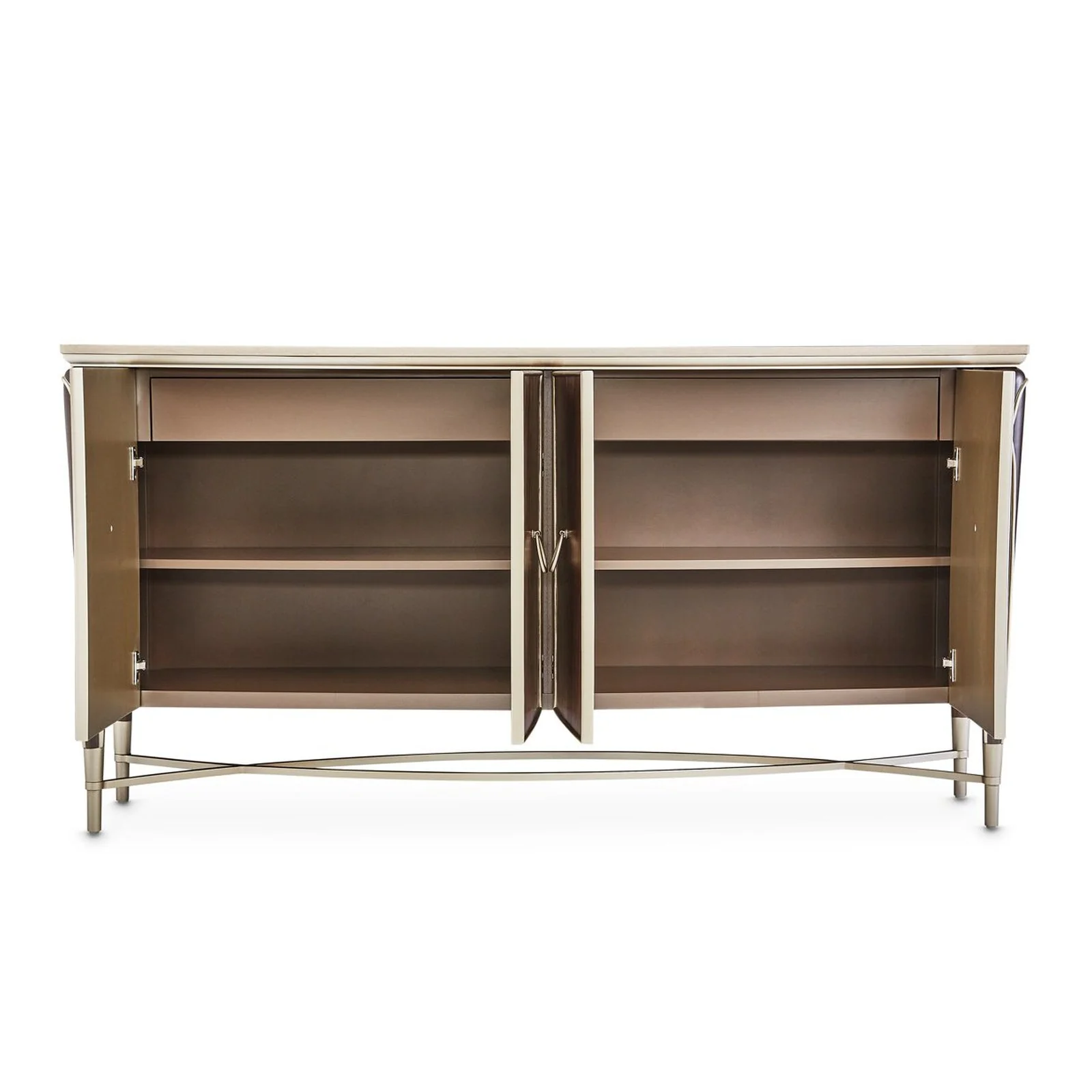 Michael Amini Villa Cherie Hazelnut Sideboard - Image 12