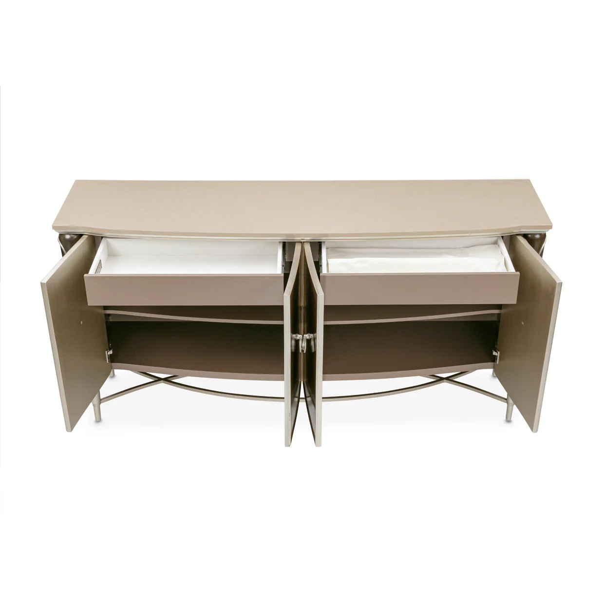 Michael Amini Villa Cherie Hazelnut Sideboard - Image 14