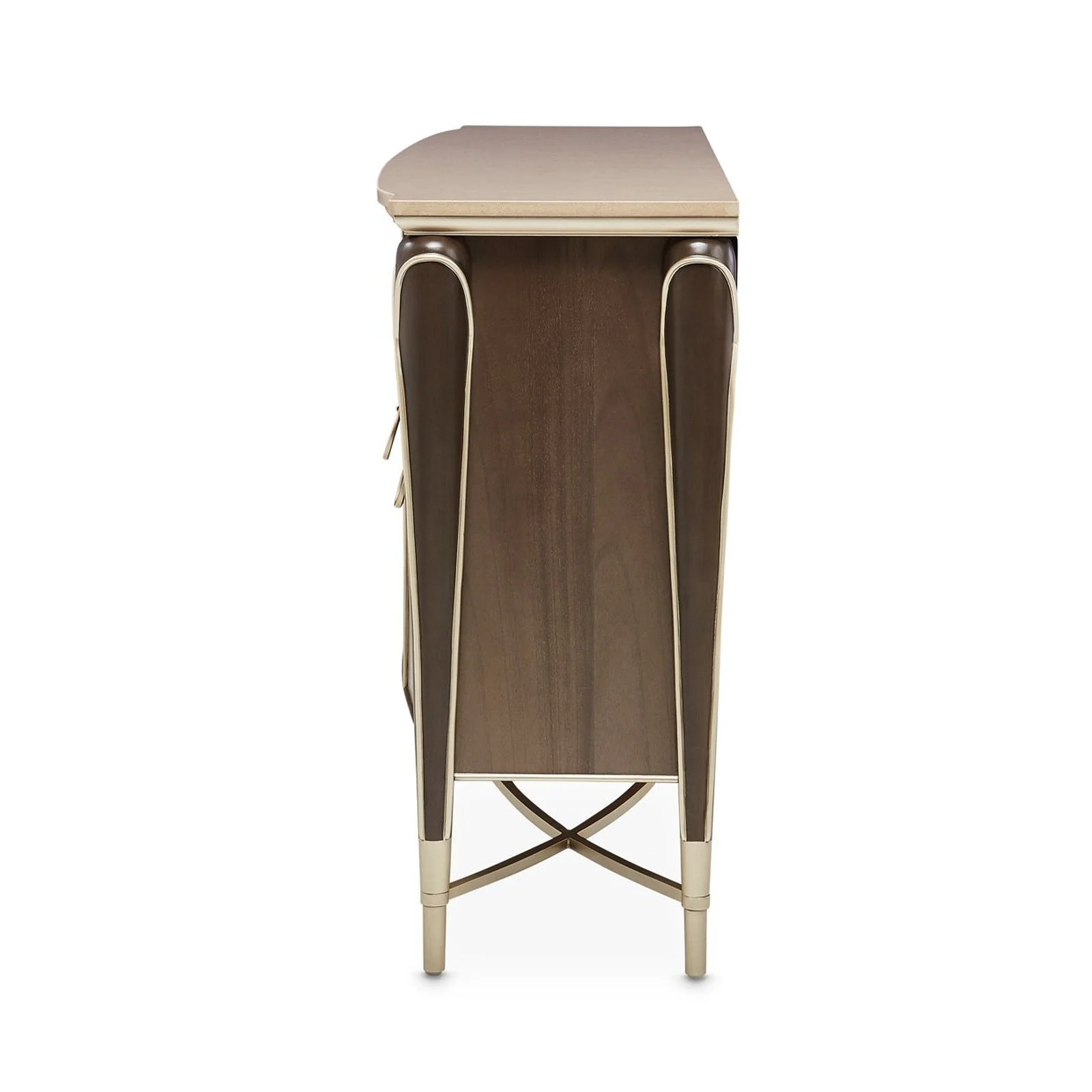 Michael Amini Villa Cherie Hazelnut Sideboard - Image 4