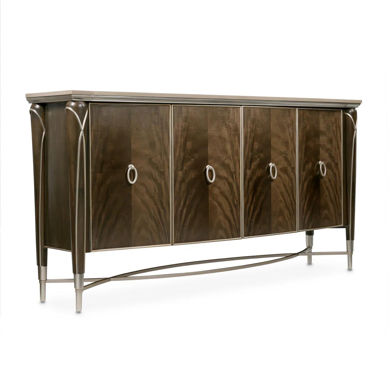 Michael Amini Villa Cherie Hazelnut Sideboard - Image 6