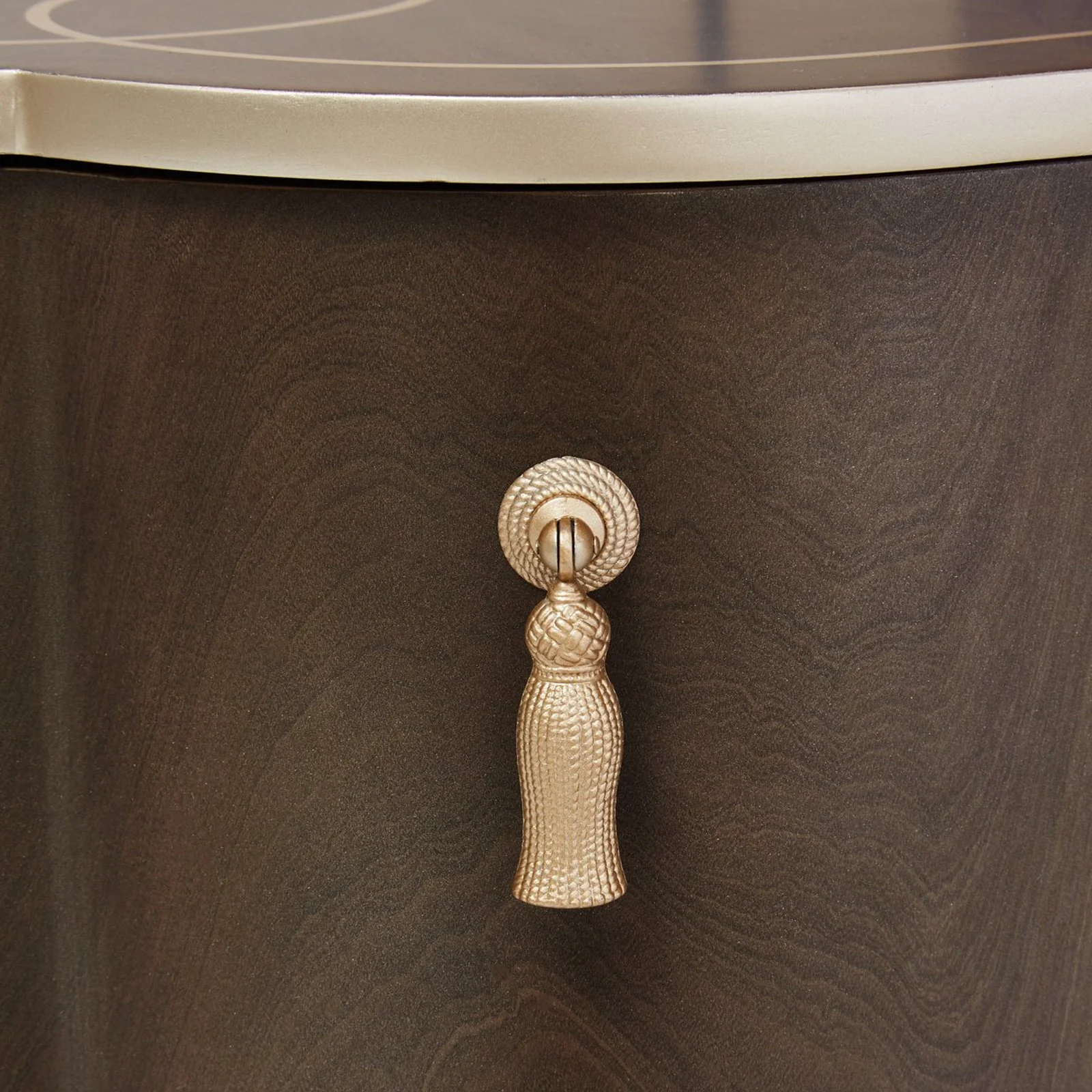 Michael Amini Villa Cherie Hazelnut Vanity Desk - Image 23
