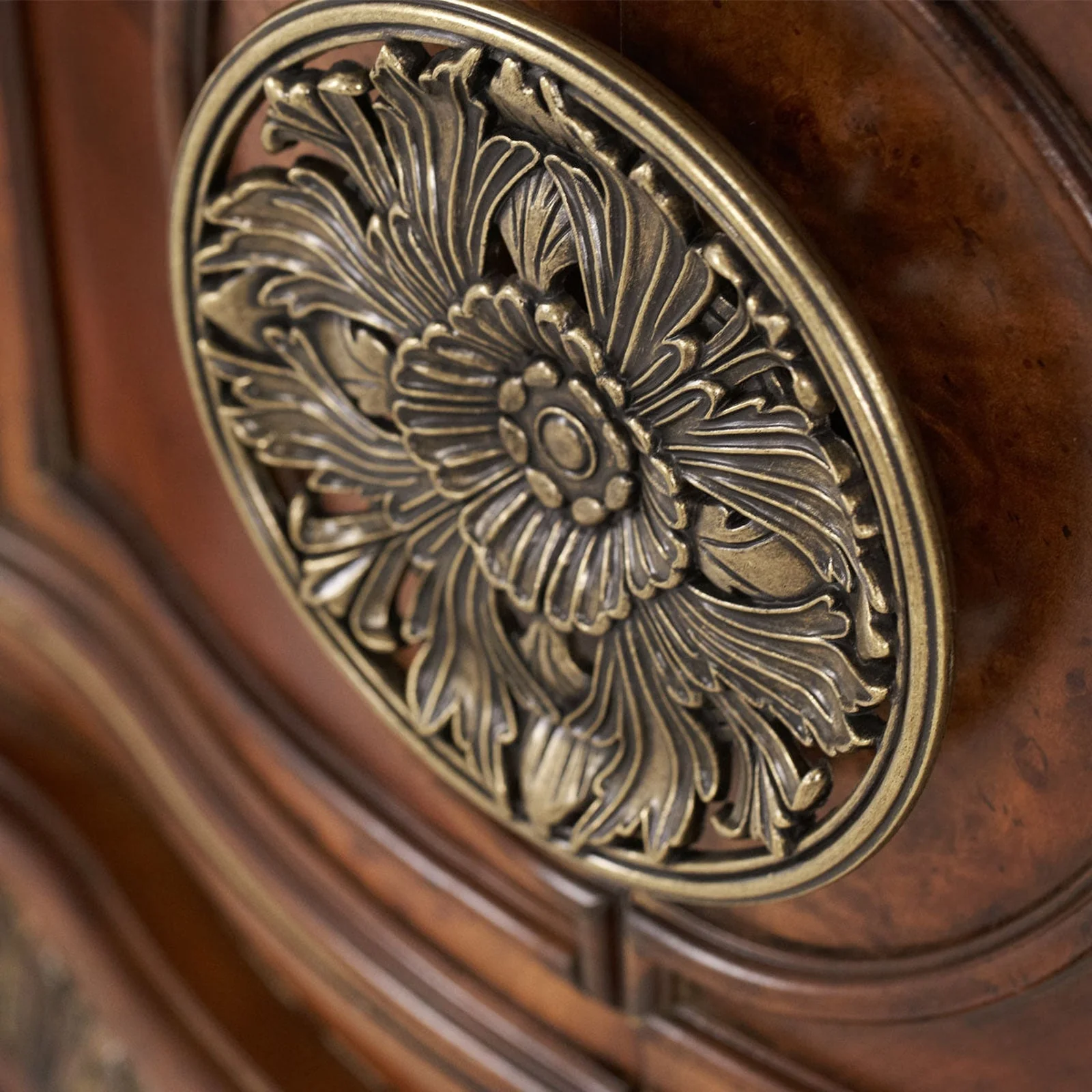 Michael Amini Villa Valencia Bedside Chest Nightstand - Image 7