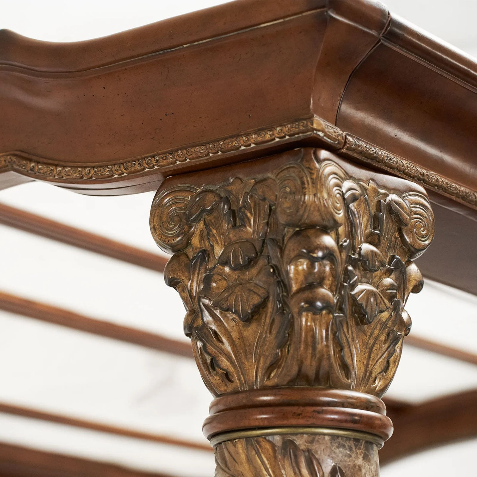 Michael Amini Villa Valencia Canopy Bed - Image 8