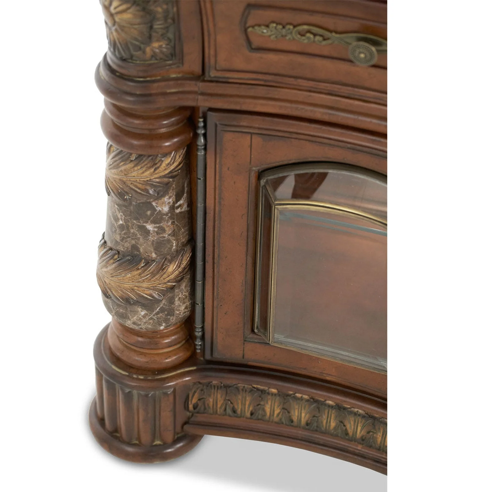 Michael Amini Villa Valencia China Buffet Display Cabinet - Image 10