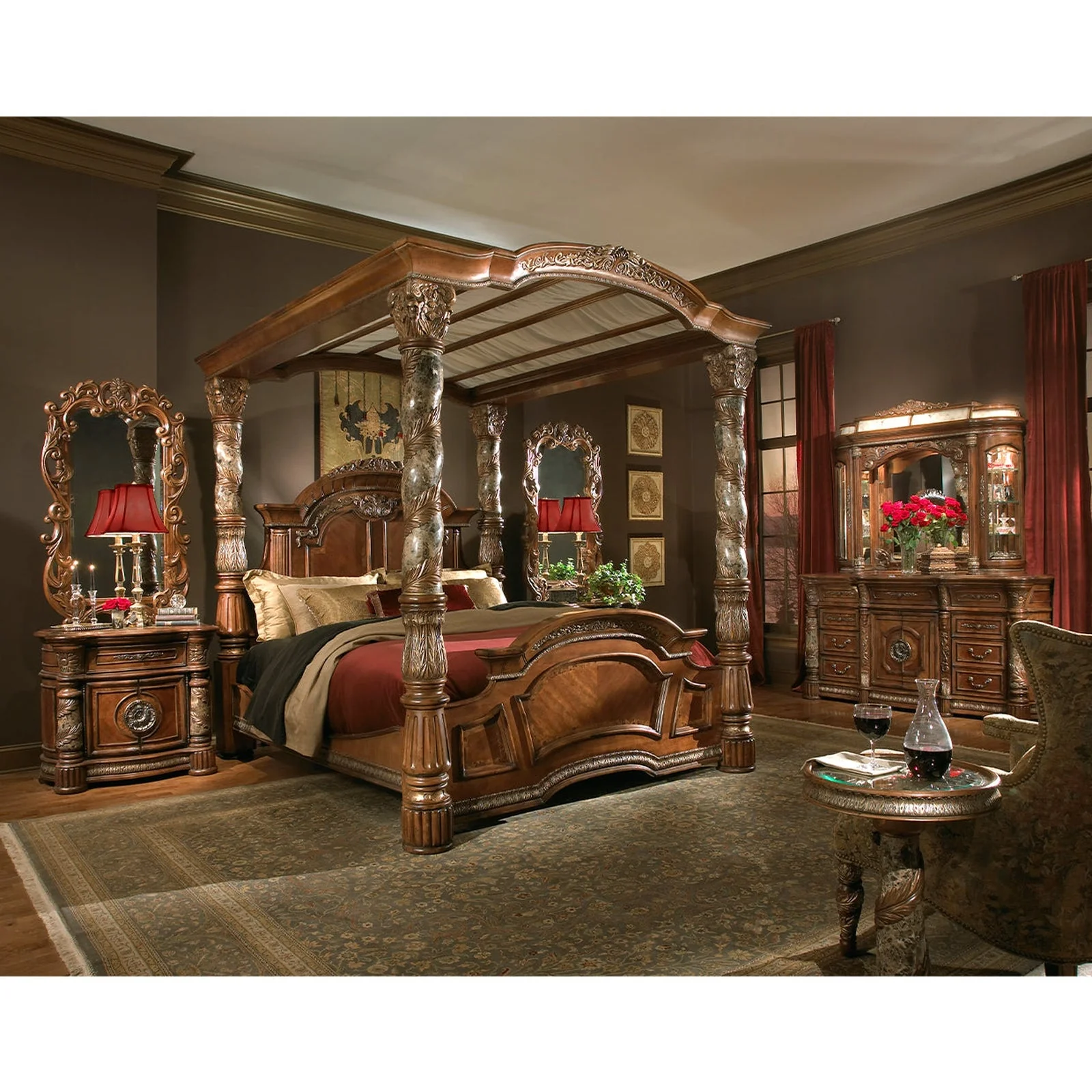 Michael Amini Villa Valencia Storage Dresser - Image 10