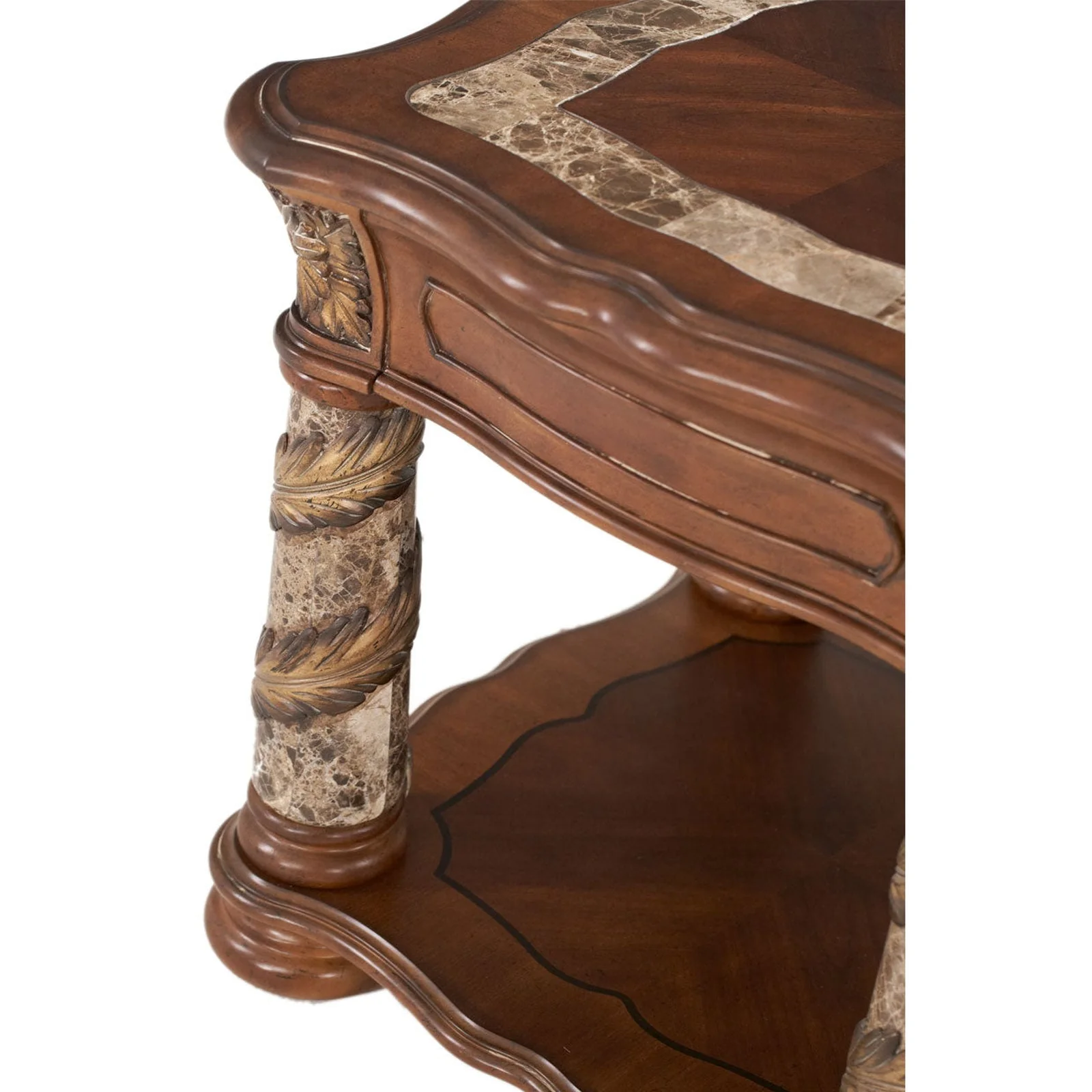 Michael Amini Villa Valencia End Table - Image 2