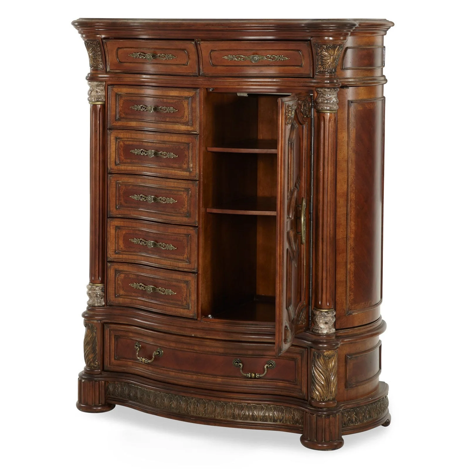 Michael Amini Villa Valencia Gentleman's Storage Chest - Image 2