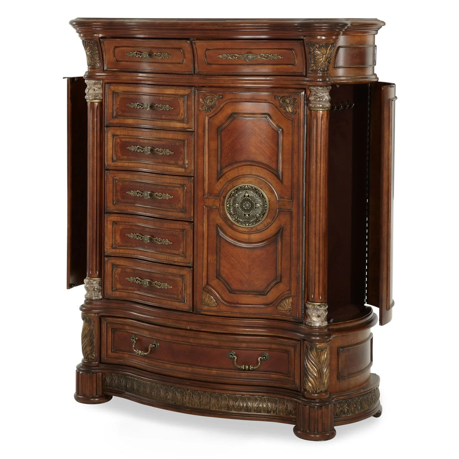 Michael Amini Villa Valencia Gentleman's Storage Chest - Image 5