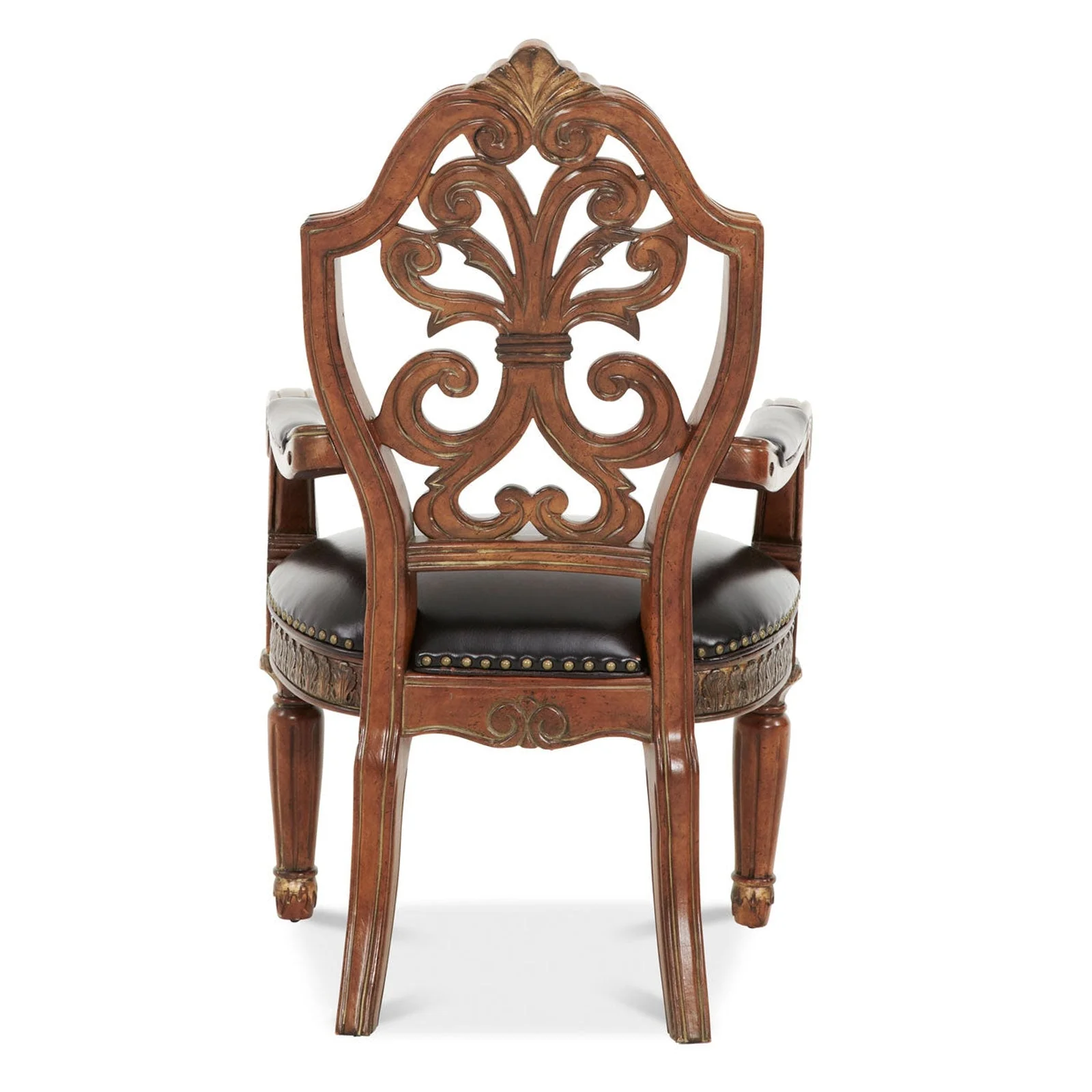 Michael Amini Villa Valencia Writing Desk Chair - Image 2
