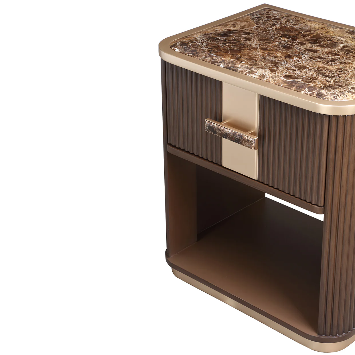 Michael Amini West Kensington 1-Drawer Nightstand - Image 11