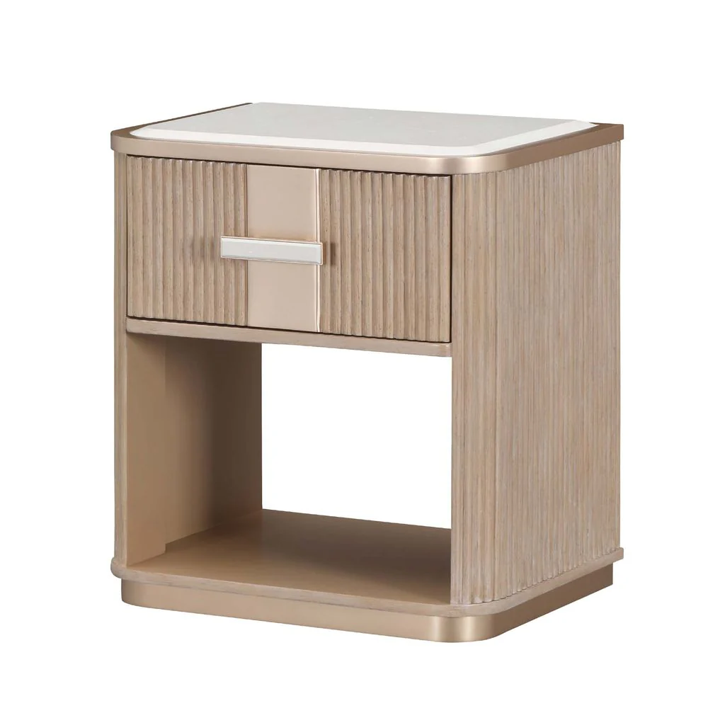 Michael Amini West Kensington 1-Drawer Nightstand - Image 12