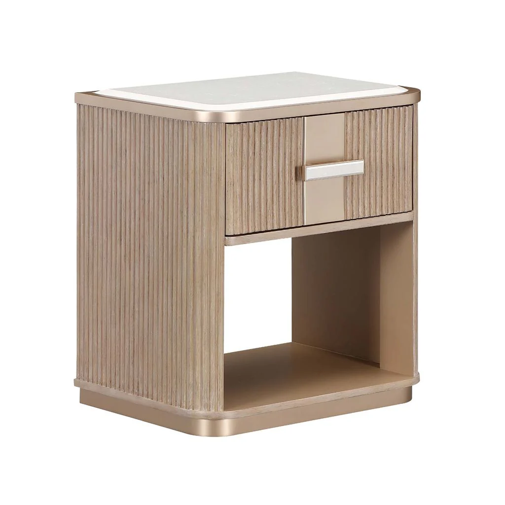Michael Amini West Kensington 1-Drawer Nightstand - Image 15