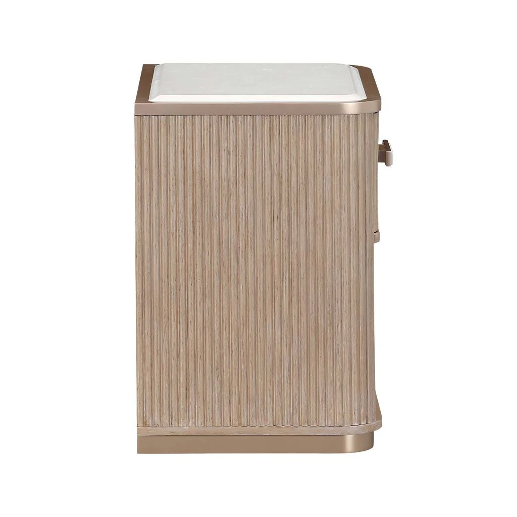 Michael Amini West Kensington 1-Drawer Nightstand - Image 16
