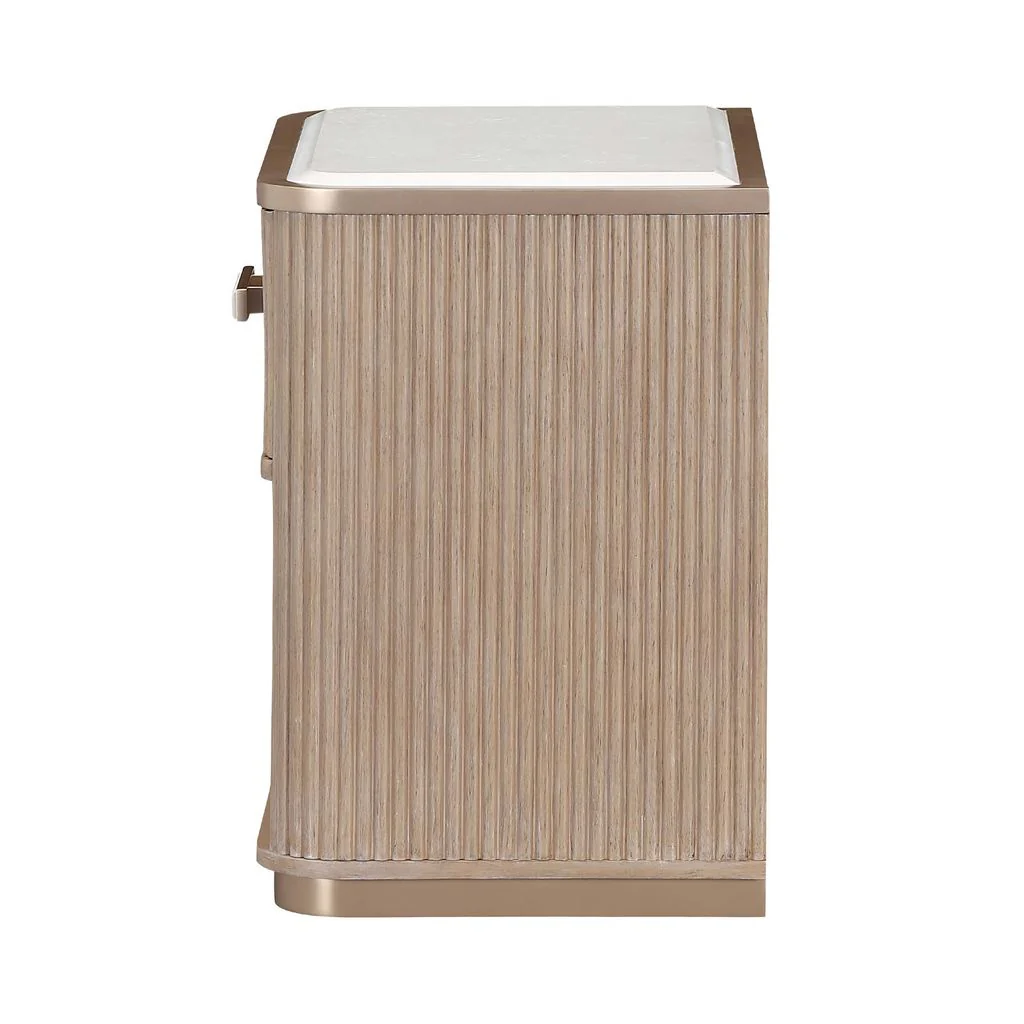 Michael Amini West Kensington 1-Drawer Nightstand - Image 17