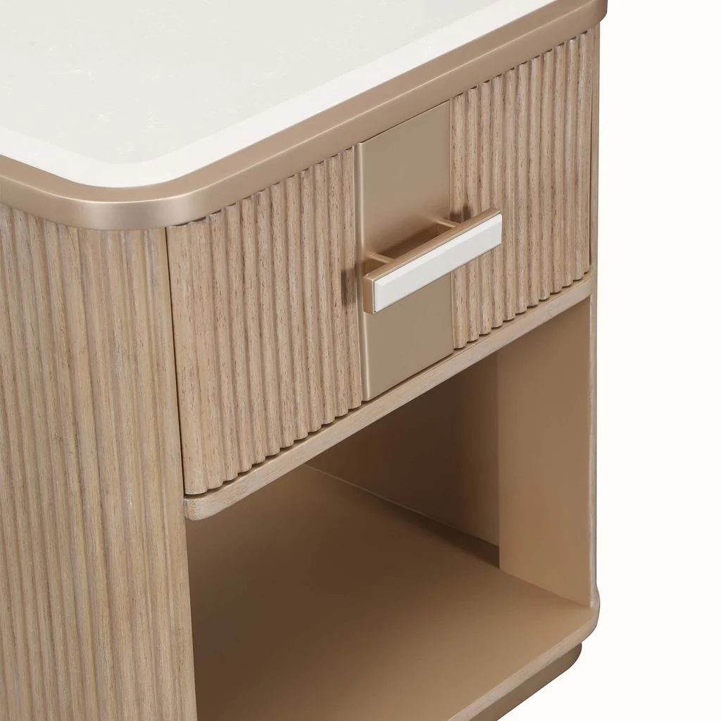 Michael Amini West Kensington 1-Drawer Nightstand - Image 24