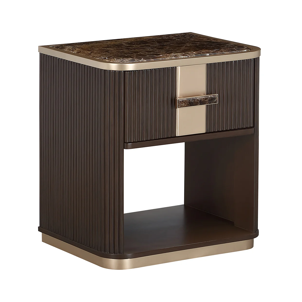 Michael Amini West Kensington 1-Drawer Nightstand - Image 4