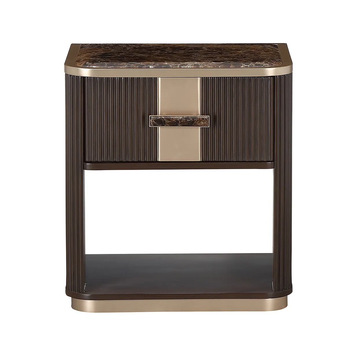 Michael Amini West Kensington 1-Drawer Nightstand - Image 5