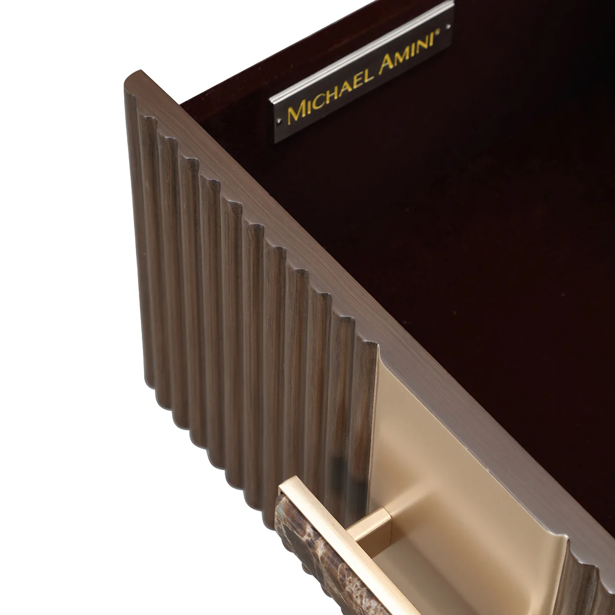 Michael Amini West Kensington 1-Drawer Nightstand - Image 6