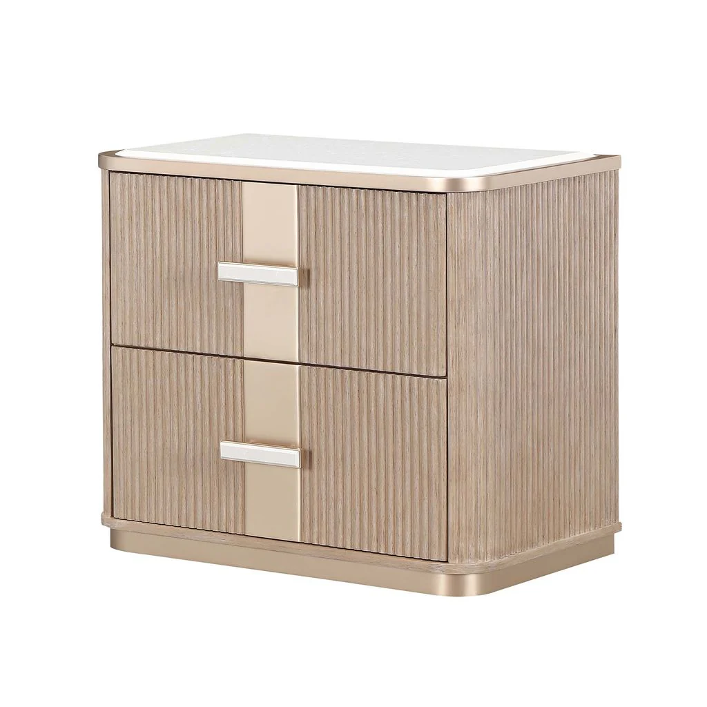 Michael Amini West Kensington 2-Drawer Nightstand - Image 13